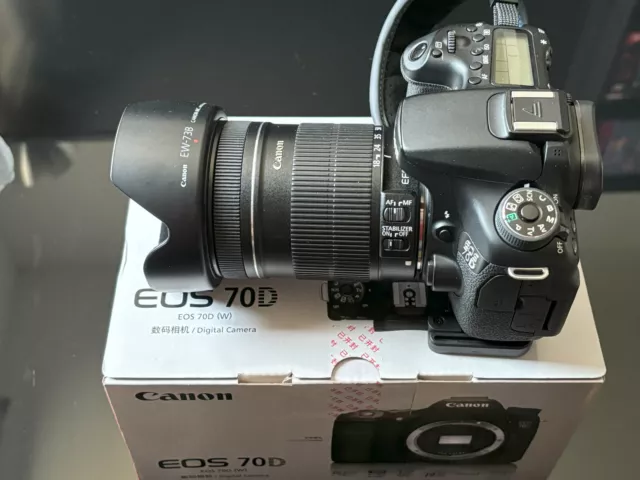 Canon EOS 70D Appareil Photo Reflex Numérique + Objectif Canon + accessoires TBE