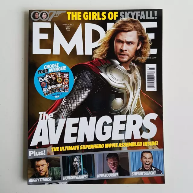 EMPIRE Magazine - The Avengers Issue Thor Cover Mar 2012