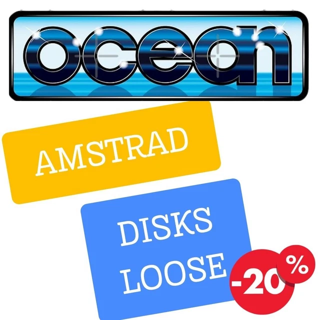 JEU(X) DISQUETTE &OCEAN& AMSTRAD CPC 6128 664 464 ★ LOOSE ★ Plus de 30