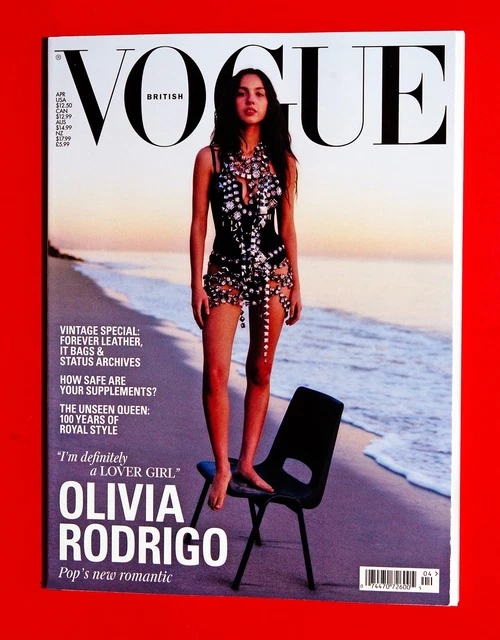 OLIVIA RODRIGO - BRITISH VOGUE April 2026 - BRAND NEW £18.12 - PicClick UK