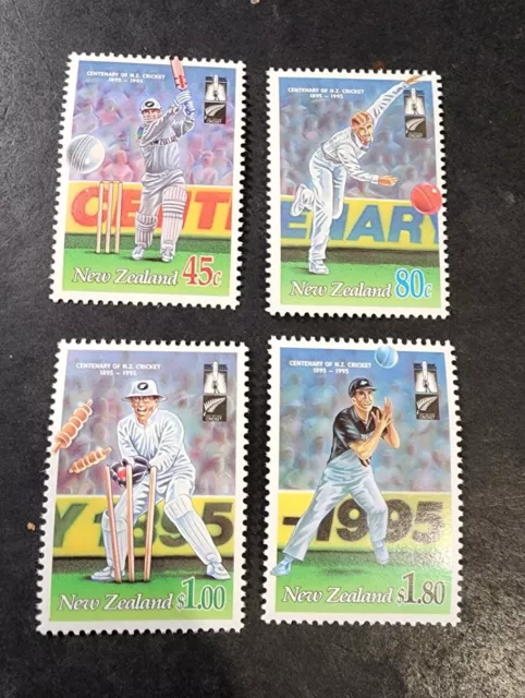 N. Zealand  1994 Cricket  Set   MUH  E14