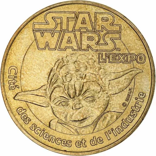 [#1280636] France, Tourist token, Star Wars l'Expo, Yoda, 2006, MDP, Nordic gold