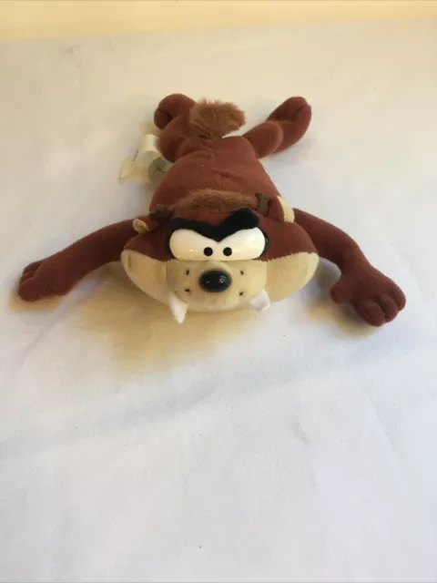 Play By Play Looney Tunes Taz Tasmanian Devil Plush Stuffed Animal 7” Toy 1997
