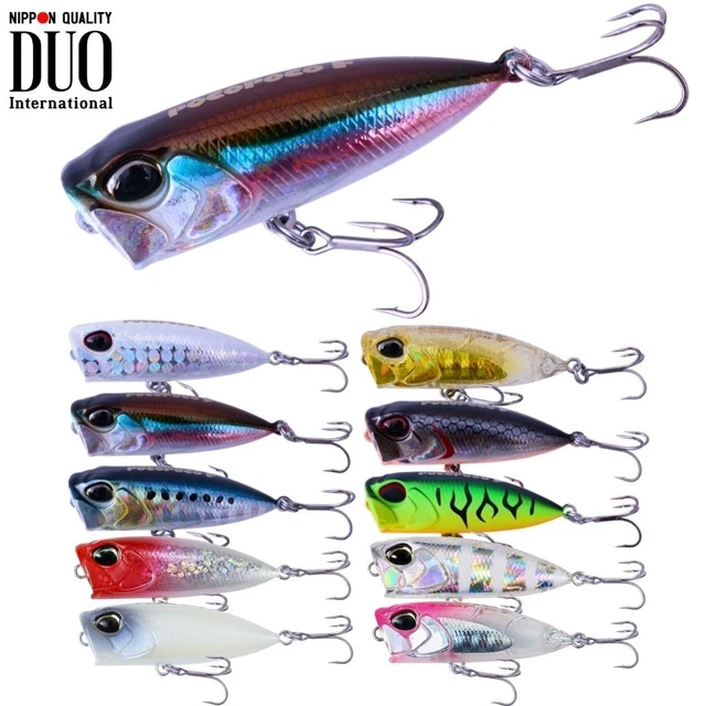 DUO International Topwater Micro Popper Lure Tetra Works POCOPOCO F