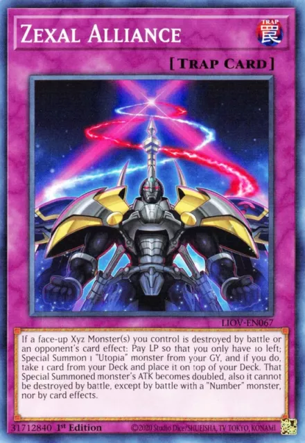 YGO LIOV-EN067 C Zexal Alliance LIOV-EN067 Yu-gi-oh