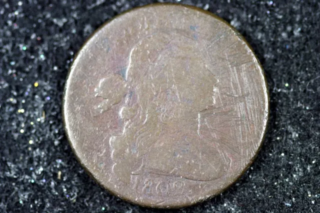 Estate Find 1802 - Draped Bust Large Cent!!  #H8561