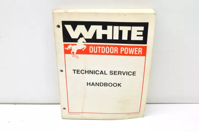 White Outdoor Power 770-8912K Technical Service Handbook