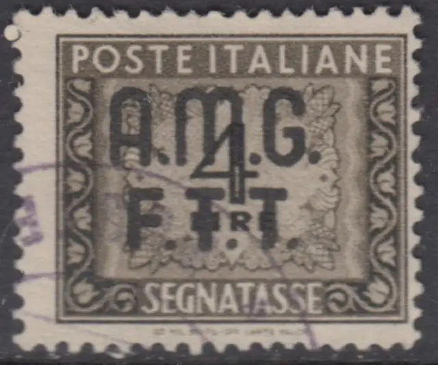 Italy Trieste A (AMG-FTT) - Segnatasse Sassone n.8 used
