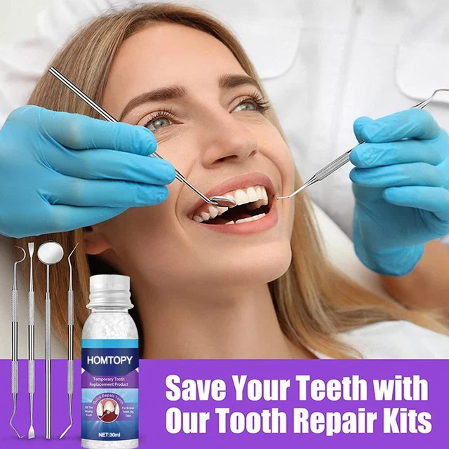Kit Riparazione Denti Riparazione Denti Modellabili Denti Falsi Riparazione Dentale B Protesi H0F4