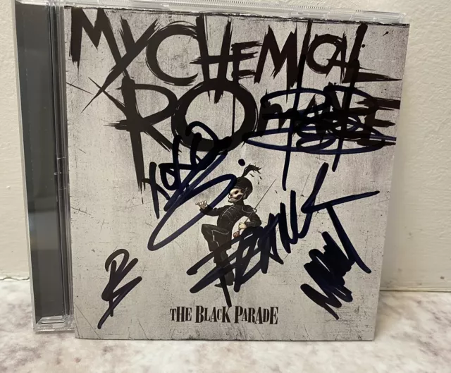 My Chemical Romance Autographed the Black Parade band signed CD