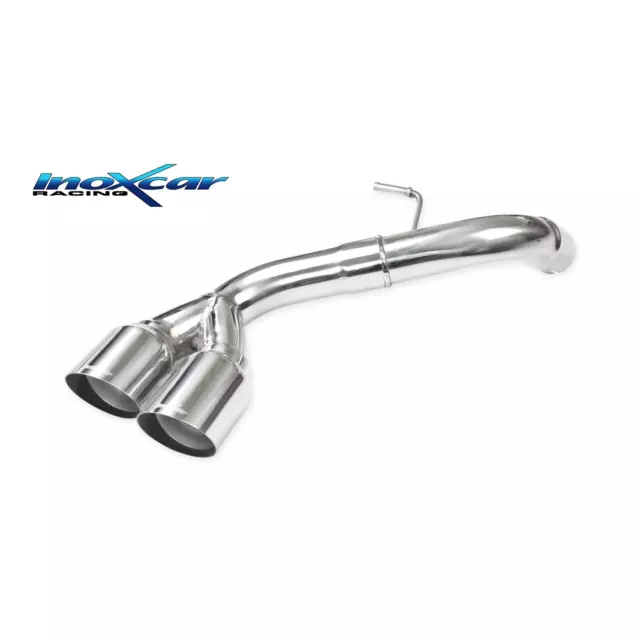 Sortie sans silencieux inox Inoxcar BMW Serie 1 E87 118D 2.0 143cv