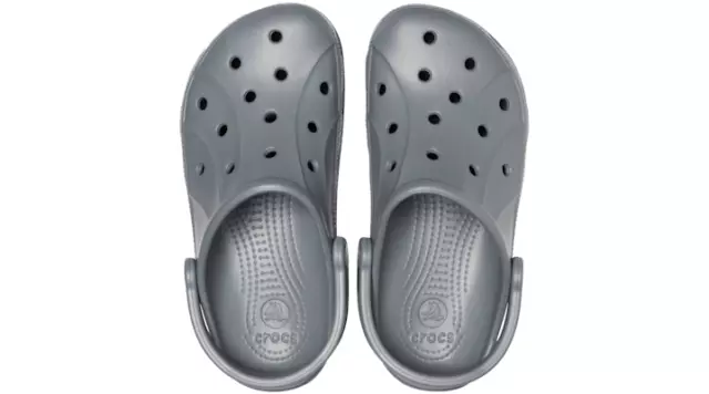 Gray Crocs Classic Clog Unisex Slip -  U.S Size M5 / W7 Sandals