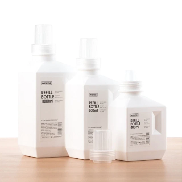 Contenitore di stoccaggio bottiglie detersivo per bucato shampoo doccia detersivo