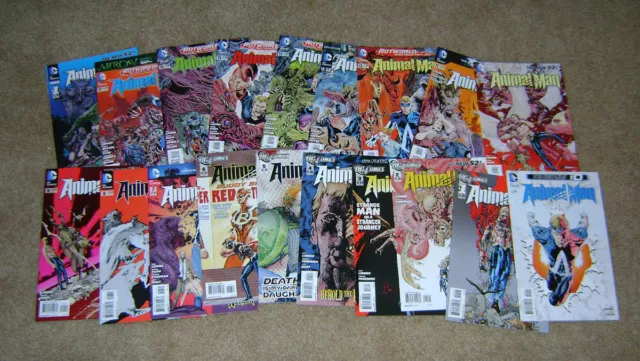 Animal Man #1R & 0,2-17+ Annual #1 Complete Set DC Comics 2011 VF/NM The New 52