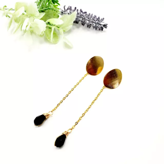 Gorgeous Long Earrings Drop Dangle Earrings Gold Filled Women Fashion Boho