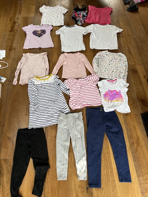 15 Items Girls Bundle 6-8 Years Tops, Dress, Leggings, T-Shirts Etc Boden, H&M..