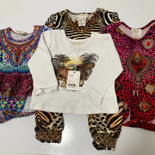 Camilla Baby Clothes Bundle Size 3-6 Months 4 Pieces Girls Designer Outfits