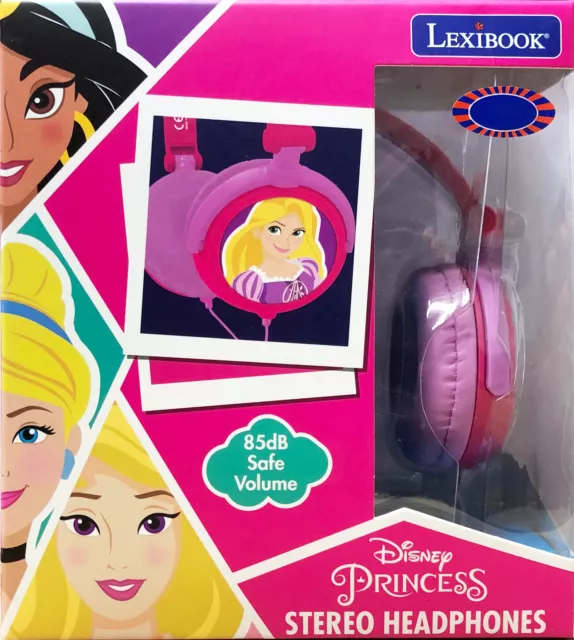 Lexibook Stereo Kinder Kopfhöhrer sichere Lautstärke Disney Princess