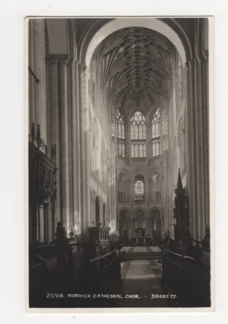 Norwich Cathedral Chor, Richter 25916 Postkarte, A891