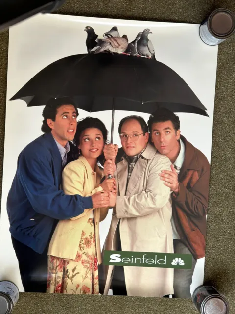 TV Posters Lot: Seinfelds, Mad About You, Days of Our Lives, rare Leno/Letterman