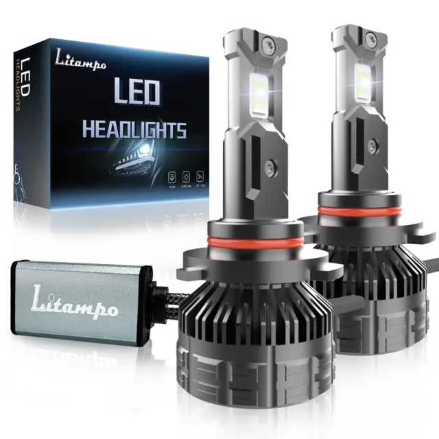 CANBUS 120W 9005 LED Headlight Super Bright Bulbs Kit 40000LM High Beam EOA