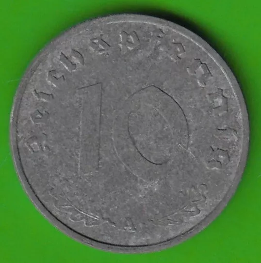 Alliierte Besatzung 10 Reichspfennig 1947 A gutes vz nswleipzig