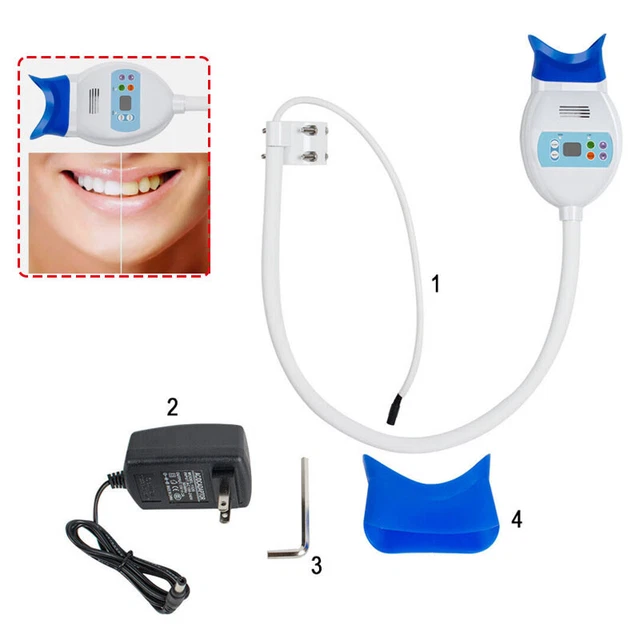 8 Led Teeth Whitening Accelerator Light Lamp Dental Chair Bleaching Tool-USAShip