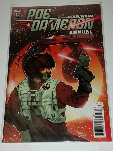 Star Wars Poe Dameron Annual #1 Variant Vf (8.0 Or Better) August 2017 Marvel