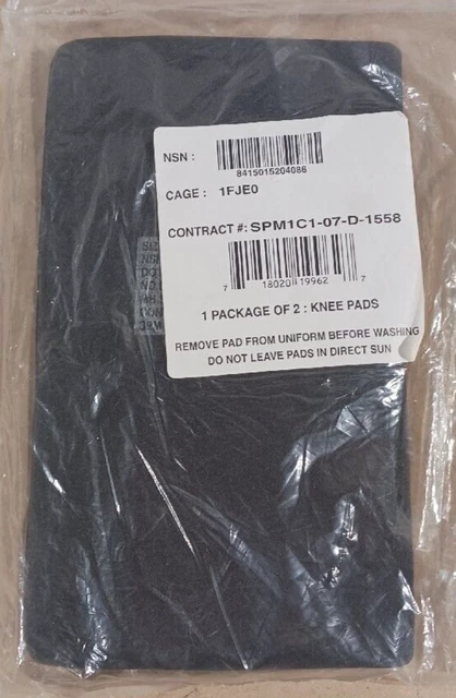 Army 1 Package Of Two: Knee Pads New NSN 8415015204086. XX-Long