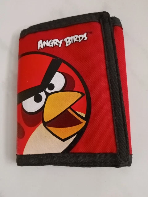 Angry Birds wallet Red Children Boys Girls Trifold Wallet 