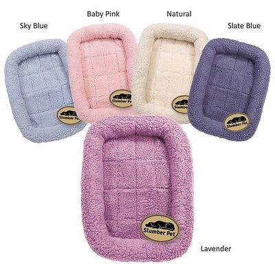 Sherpa Crate Dog Beds Soft Plush Comfortable Bed For Dogs Choose Size and Color