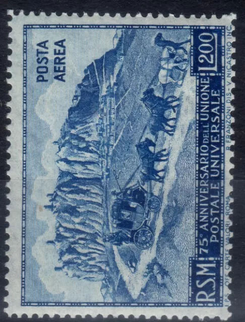 1950 San Marino posta aerea U.P.U. Lire 200 MNH