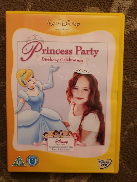 DISNEYS PRINCESS PARTY Birthday Celebration Dvd Disney Kids £6.99 ...