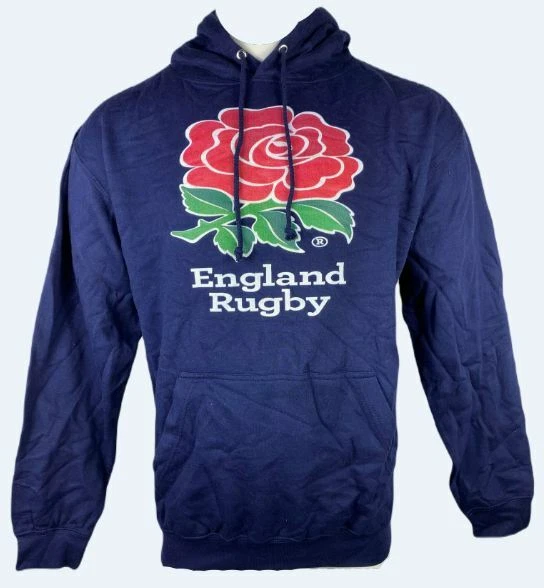 Felpa con cappuccio ufficiale England Rugby da uomo
