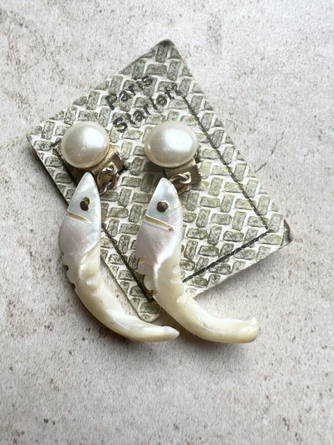 Boucles D'oreilles Vintage Baroques Talosel Miroir Multicolore - Bijou D'artiste