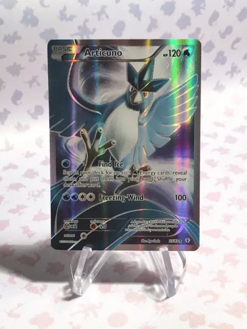 Pokemon Generations Articuno Ultra Rare Full Art Holo Trading Card 25/83