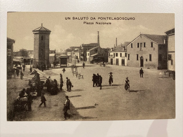 PONTELAGOSCURO - Piazza Nazionale￼