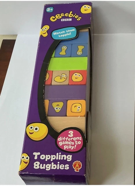 BRAND NEW CBEEBIES Toppling Bugbabies Game ,Hard To Find. £19.36 ...