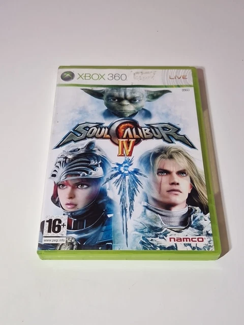 Jeu Xbox 360 Soulcalibur IV - Complet Avec Boîtier Et Notice - Bon état