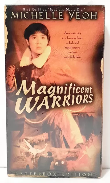 Magnificent Warriors (1987) VHS ~ Michelle Yeoh / English Dubbed / Letterbox