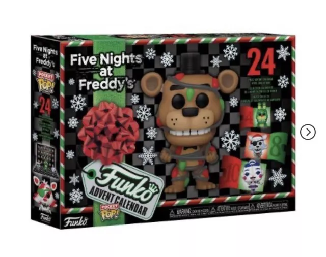 FUNKO POP! ADVENT Calendar Five Nights at Freddy’S 2023, 24 Pocket Pop