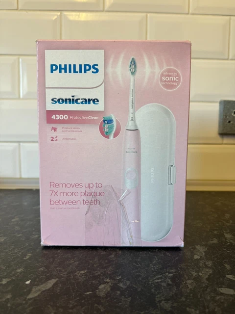 Philips Sonicare ProtectiveClean 4300 Electric Toothbrush with Travel Case -...