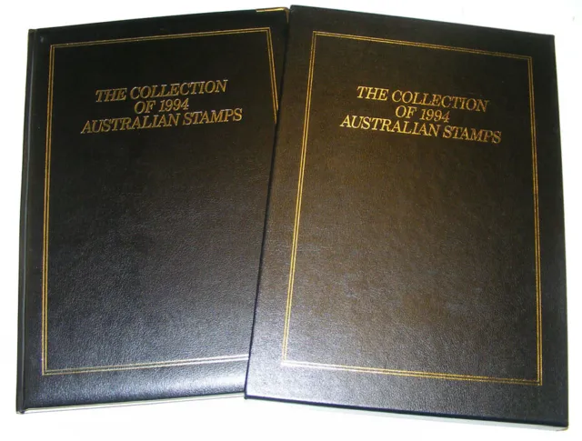 Australia Post 1994 Leather Year Album collection PO Cost $94.95 Retail $150 MUH