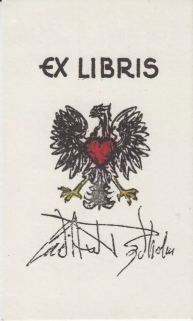 § Ex-libris Carl-Axel RYDHOLM - Suède §