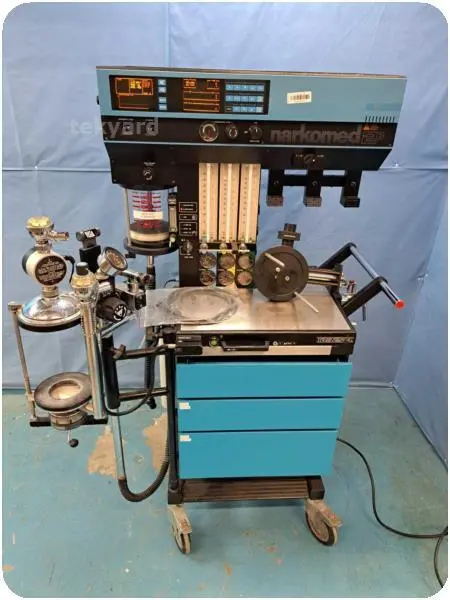 North American Drager Narkomed 2B Anesthesia Machine ! (342232)