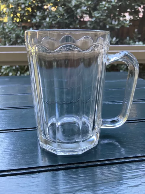 George Rex 478 10-sided pint beer mug.  VG to Excellent pre-owned condition.