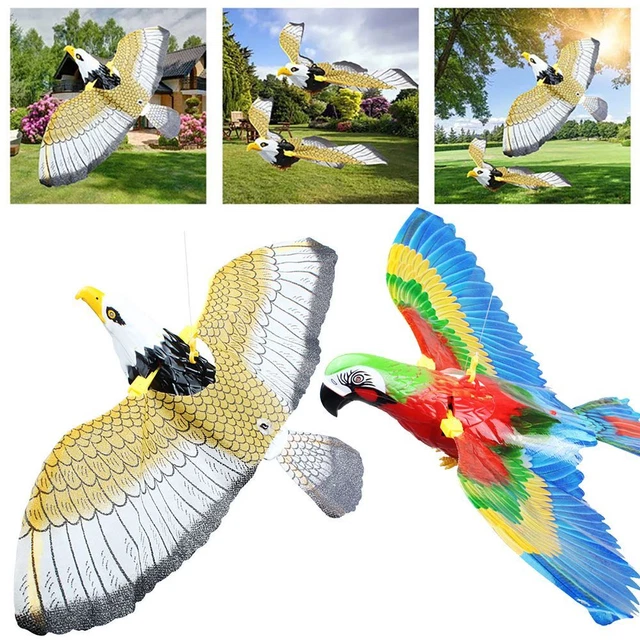 Interactive Simulation Bird Cat Toy Flying Eagle Electric Hanging ToyCat Scratch