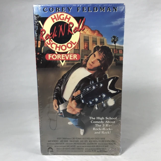 ROCK N ROLL High School Forever VHS Tape 1990 1991 Corey Feldman Sealed
