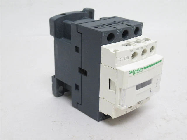 231278 New-No Box; Schneider LC1D09R7 Non-Reversing Contactor 9A; 3P; 440VAC