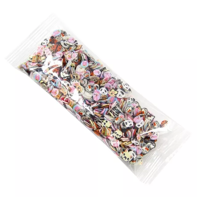 3D Tiny Colorful Mixed Filler Slices Charms for DIY Craft Clay Resin Fillings